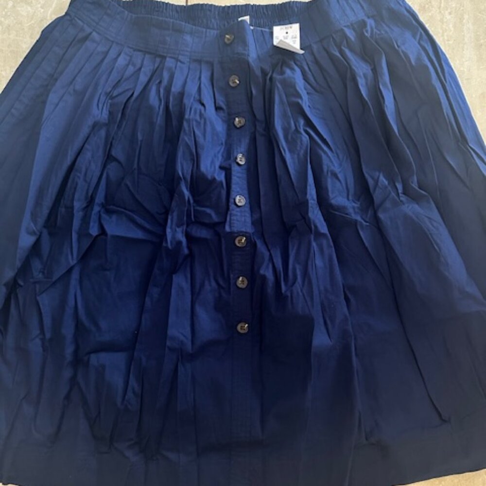 J Crew Button Skirt